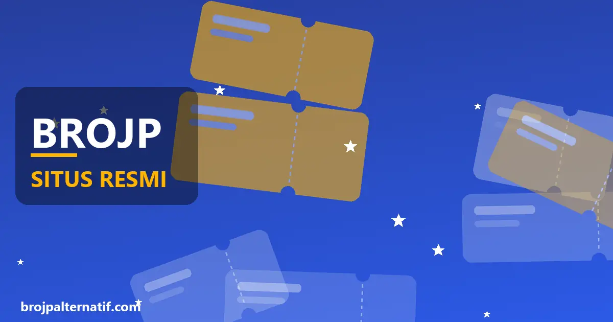 Ilustrasi kartu voucher digital BROJP di halaman situs resmi