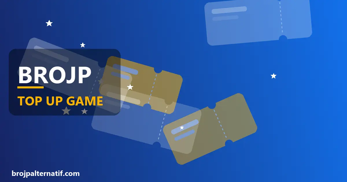 Ilustrasi panduan top up game diamond dan koin di BROJP